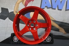 1JJ57LRNAA NEW OEM DODGE VIPER SRT ACR SIDEWINDER RED FORGED FRONT WHEEL 1:33 picture