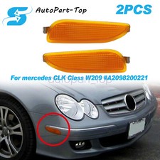 A Pair Side Marker Light Turn Signal Lamp Fit 2003-09 Mercedes CLK 320 350 500 picture
