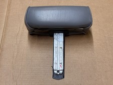 87-90-93 Ford Mustang GRAY Front Seat Headrests Factory Leather Vinyl OEM LX GT picture