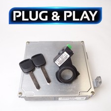 Plug & Play ECU + New Keys Set 37820-PLR-L58 for 2001-2003 Honda Civic 1.7L picture