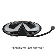 OEM 2023 - 2025 Infiniti QX60 Front Grille Radiant Emblem Light Logo T99F8-6SA1A picture