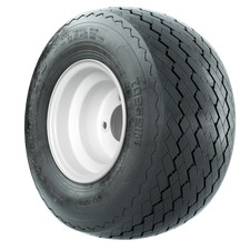 GTW Golf Cart Wheel & Tire Combo 18 Inch Topspin Sawtooth Tire & 8
