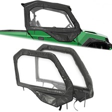 Soft Upper Door Kit Side Windows Inner Handle For Polaris General 1000 EPS 16-23 picture