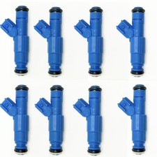 SET 8 6-Hole Upgrade Fuel Injectors Fits 1999-2004 4.0 JEEP Cherokee 25LBS picture