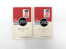 HARLEY AERMACCHI NOS TRIM ONE PAIR OF 24507-78P 78  SX250, SS250 STICKER picture