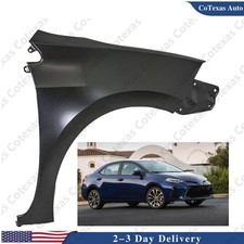 New TO1241248 Front Passenger Side Fender Fit 2014-2018 Toyota Corolla picture