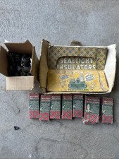VINTAGE NOS AUTO PARTS LOT SEALTIGHT INSULATORS picture
