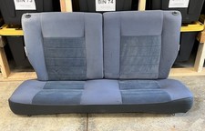 1988-1991 Honda Civic EF Hatchback Rear Seat Set UPPER LOWER Blue picture