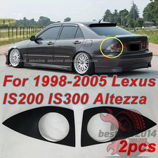 Unpainted FRP Rear Tail Light Covers for 1998-2005 Lexus IS200 IS300 Altezza picture