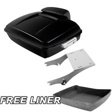 Chopped Trunk Mount Rack Fit For Harley Touring Street Glide 1997-2008 picture