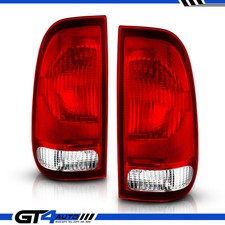 Ford 97-03 F150 99-07 F250 F350 SuperDuty Red Replacement Tail Light Pair LH+RH picture
