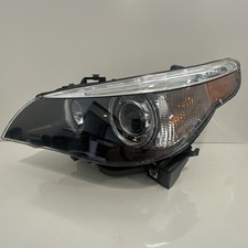 Fits 2004 - 2007 BMW E60 525i 530i Xenon HID Non AFS Driver Left LH Headlight picture