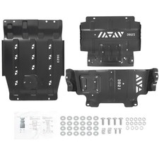 Full Skid Plate Kit For Ford F150 2015-2022 Heavy-Duty Complete Underbody Steel picture