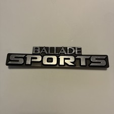 CRX Ballade Sports Emblem CR-X 1984-1987 84 85 86 87 jdm picture