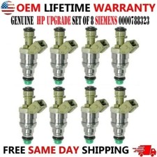 OEM x8 HP UPGRADE SIEMENS Fuel Injectors for 1996-99 Mercedes-Ben S420 7.2L V8 picture