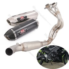 For Kawasaki Z650 Ninja 650 2023-2026 Full Exhaust System Header Pipe Mufflers picture