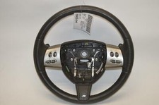2010-2011 JAGUAR XKR STEERING WHEEL LEATHER BLACK W/ SHIFTER PADDLE & SWITCH OEM picture