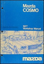 1977 Mazda Cosmo Workshop Manual Original Dealer Factory Repair Shop Service OEM picture