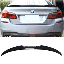 For 10-17 BMW F10 5 Series 535i 528i Trunk Lip Rear Gloss Black M4 Spoiler Wing picture