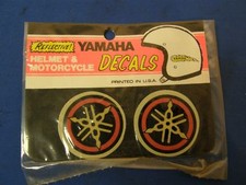 2 New Reflective Yamaha Emblem Decals A348 picture