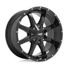 20x9 Moto Metal MO970 Gloss Black W/ Milled Lip Wheel 6x5.5/6x135 (18mm) picture