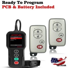 2pc For 2007 2008 2009 2010 2011 TOYOTA Camry Smart Remote Key Fob Program Tool picture