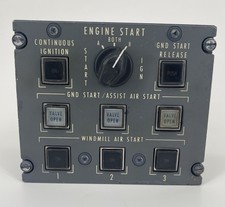 Boeing 727 1646880-109 Engine Start Control Panel 3-Engine Tri-Jet Aircraft picture
