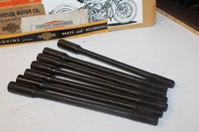 Qty 7 Harley-Davidson Cylinder  Studs 16837-83 - Big Twins NOS picture