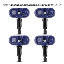 New 4x Genuine OEM For Tesla Bluetooth TPMS Tire Pressure Sensor with Service picture