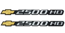 2Pc 2001-2007 Chevy 2500HD Emblem Fit for Silverado Badge 15114051 picture