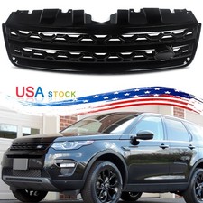 Fit 2016-2019 Land Rover Discovery Sport Gloss Black Front Bumper Grille Replace picture