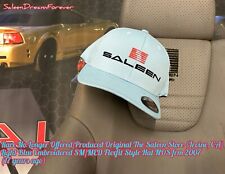 RARE THE SALEEN STORE LT BLUE SM/MED FLEXFIT HAT NOS S281 SC E MUSTANG S331 FORD picture