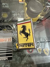 Ferrari OMEA Milano Nose emblem decals Badge  250,275,330,365 Rare Vintage picture