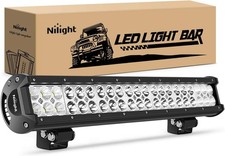 Nilight Led Light Bar 20Inch 126W Spot Flood Combo Off Road Lights 10 kinds picture
