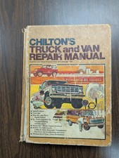Chilton's 1973-80 Truck and Van Repair Manual Hardcover Vintage picture