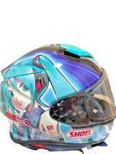 SHOEI RF-1400 HATSUNE MIKU MOTORCYCLE HELMET SIZE Large 59-60 CM 0101-4004-06 picture