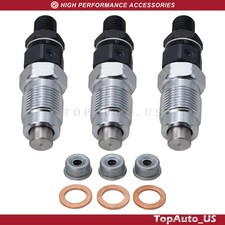 3x 16082-53900 16082-53903 Fuel Injector Fits Kubota D1403 D1503 D1703 V2203 picture