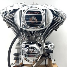 02 Harley Touring Screamin Eagle Road King Twin Cam 95 1550 cc Engine Motor 58K picture