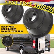 For 2015-2019 Transit Ford New Pair Rear Door Cargo Bumper Magnetic Cover Trim picture