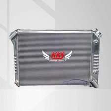 Stamped KKS615 3Row Aluminum Radiator Fit 1966 67 68 Chevy Corvette 7.0L V8 GAS picture