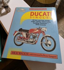 Ducati Singles by Mick Walker Hard Cover Book. Published  1985 picture