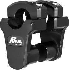 Rox Speed FX Elite Series Pivot Handlebar Riser 2in Black 1-1/8in picture