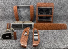 07 - 13 CHEVY TAHOE YUKON DASH VENT RADIO SET TRIM PLATE WOODGRAIN OEM picture