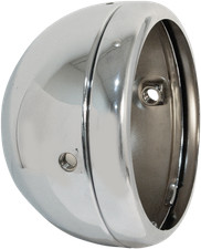Emgo 5-3/4 Lucas Style Side Mount Headlight Shell Chrome picture