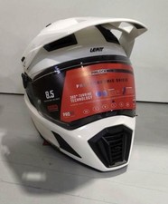 Leatt ADV Composite Helmet Kit W/ 4.5 Goggles | 8.5, Large Size | White picture