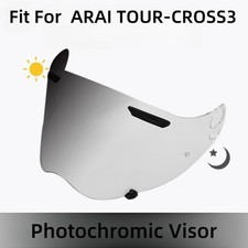 Photochromic Visor Fit For ARAI TOUR CROSS3 TX3 XD4 Motorcycle Helmet Shield picture