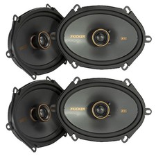 2 Pairs (QTY 4) of Kicker KSC680 6x8