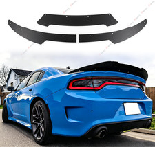 V3 Style WickerBill Spoiler Fits Dodge Charger 2015-2023 SRT ScatPack Hellcat picture