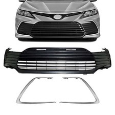 Fit 2021-2024 Toyota Camry LE XLE Front Lower Grill Grille Trim Molding picture