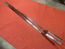 NOS 1941 Chevrolet stainless rocker trim molding, left right pair, hot rat rod picture